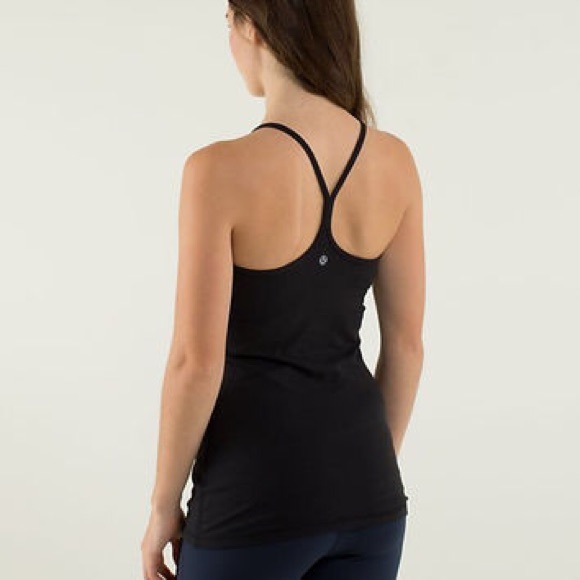 EUC! LULULEMON POWER Y ATHLETIC TOP - Picture 6 of 6